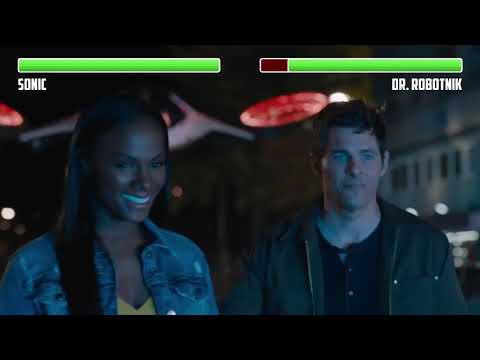 Sonic vs Dr Robotnik WITH HEALTHBARS  Full Final Battle  HD  Sonic the Hedgehog