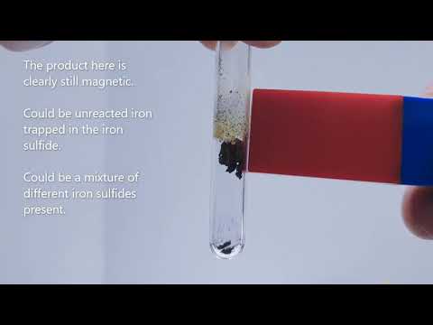 CLEAPSS - PP079 - The reaction between iron and sulfur