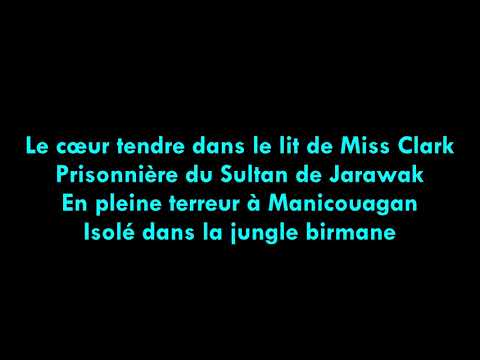 Indochine - L'Aventurier (paroles)