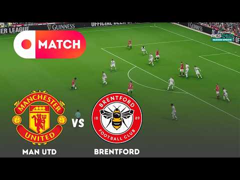 MANCHESTER UNITED vs BRENTFORD | League 2026 Match Simulation | eFootball PES 21 Gameplay
