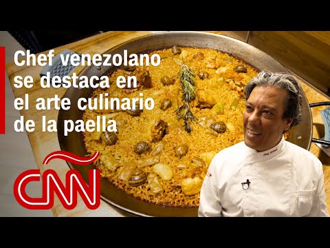 Conoce al chef venezolano que cocinó la mejor paella de España: esta es su receta y sus secretos