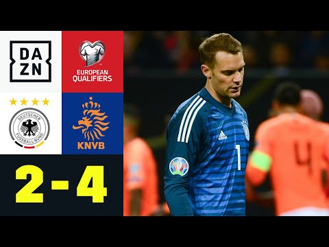 DFB-Elf verliert Topspiel und Tabellenführung: Deutschland - Niederlande 2:4 | EM-Quali | DAZN