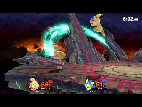 Pichu (Promise) vs Isabelle (Youdom) REVENGE MATCH | Super Smash Bros Ultimate