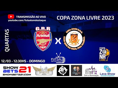 ARSENAL DE TAIPAS X MEIA DOSE  - COPA ZONA LIVRE #futsalemdestaque #futsalskills