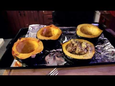 Stuffed Acorn Squash Recipe | The Vegan Zombie