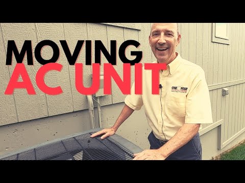 Part of a video titled Watch This Before You Move Your Outside AC Unit - YouTube