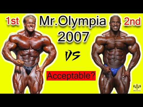 Did *Jay Cutler* Deserve 2 Win The 2007 Mr Olympia Or Did *Victor Martinez* Get Screwed??
