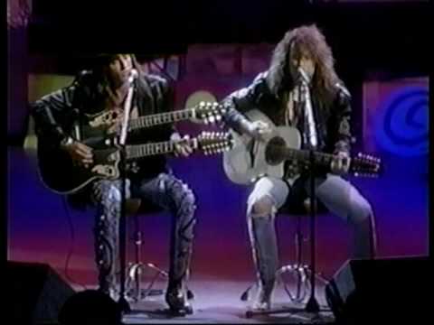 Bon Jovi - Living on a prayer / Wanted dead or alive (acoustic / live) - 06-09-1989