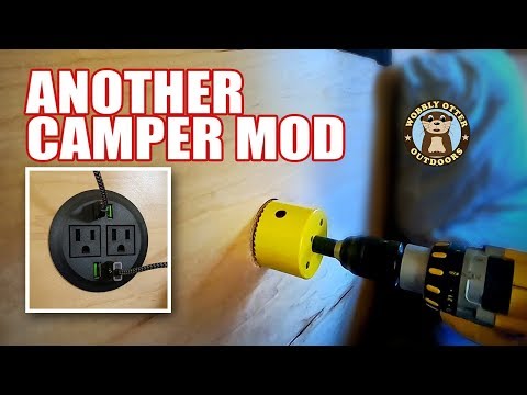 Multi-Port Electrical Outlet Installation | Camper Mod
