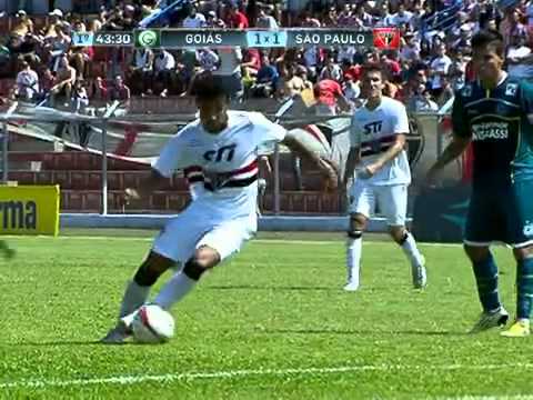 Goiás 2x2 São Paulo, 5x3 p. pela Copa SP de futebol júnior 2013. Melhores Momentos. 20/01/2013