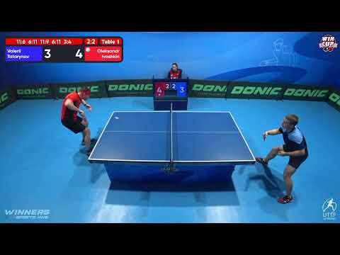 21:00 Valerii Tatarynov 2 - 3 Oleksandr Ivashkin West 5 WIN CUP 10.10.2022 | TABLE TENNIS WINCUP