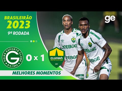 Gols e lances de Goiás x Cuiabá