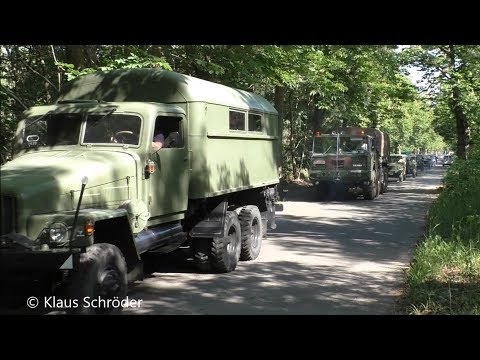 Ausfahrt Militärfahrzeugtreffen Jüterbog 2019