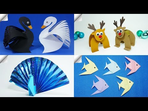 6 DIY paper crafts Paper toys