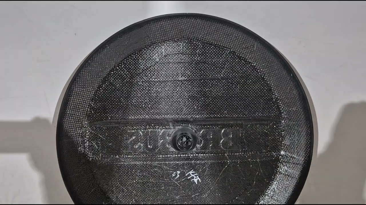 Mercedes G сlass W465 2025- рр. Накладка на запасне колесо (Карбон) Video 1