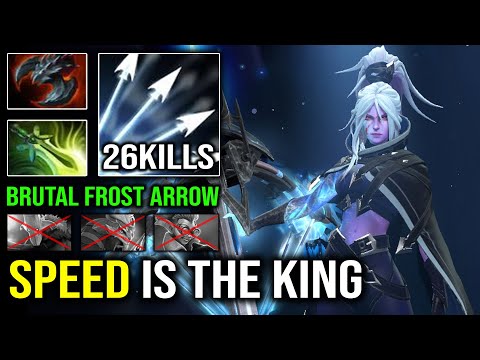 SPEED IS KING Ultra Carry Rampage Butterfly Drow Ranger OP Raining Frost EZ Counter ALL Dota 2
