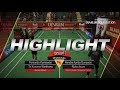 Hendra A G Rizko Asuro Djarum Kudus Pertamina Fastron VS Fernando K Tri Kusuma Berkat Abadi