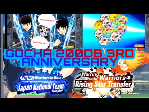 3RD ANNIVERSARY TRANSFER 200DB FOR NEW TEAM SKILL