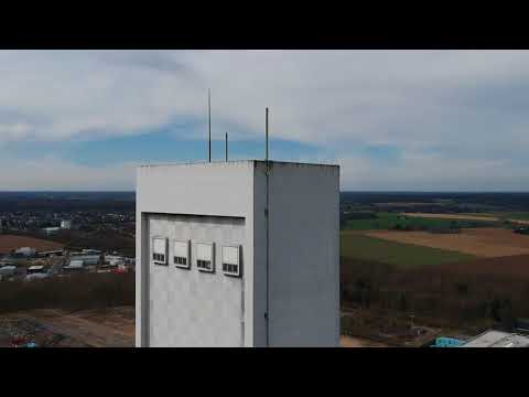 Bergwerk West - Schacht 1 Rossenray Kamp-Lintfort | Drohnenflug