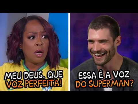 Atores REAGINDO a suas VOZES dubladas em PORTUGUÊS (parte 6) 👌🏻