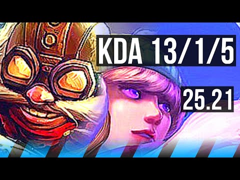 CORKI vs SYNDRA (MID) | 13/1/5, Legendary | KR Master | 25.21