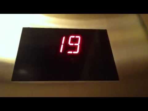 Otis Traction High Rise Elevators At The Intercontinental Times Square In NYC