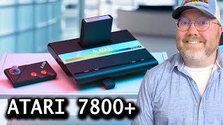 Atari 7800+ w/ Bentley Bear's Crystal Quest + more 7800 Games