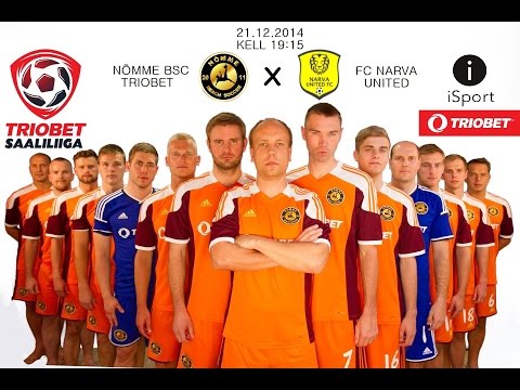 Nõmme BSC - FC Narva United 3:4 (1:1) | Estonian Futsal Saaliliiga 2014/2015