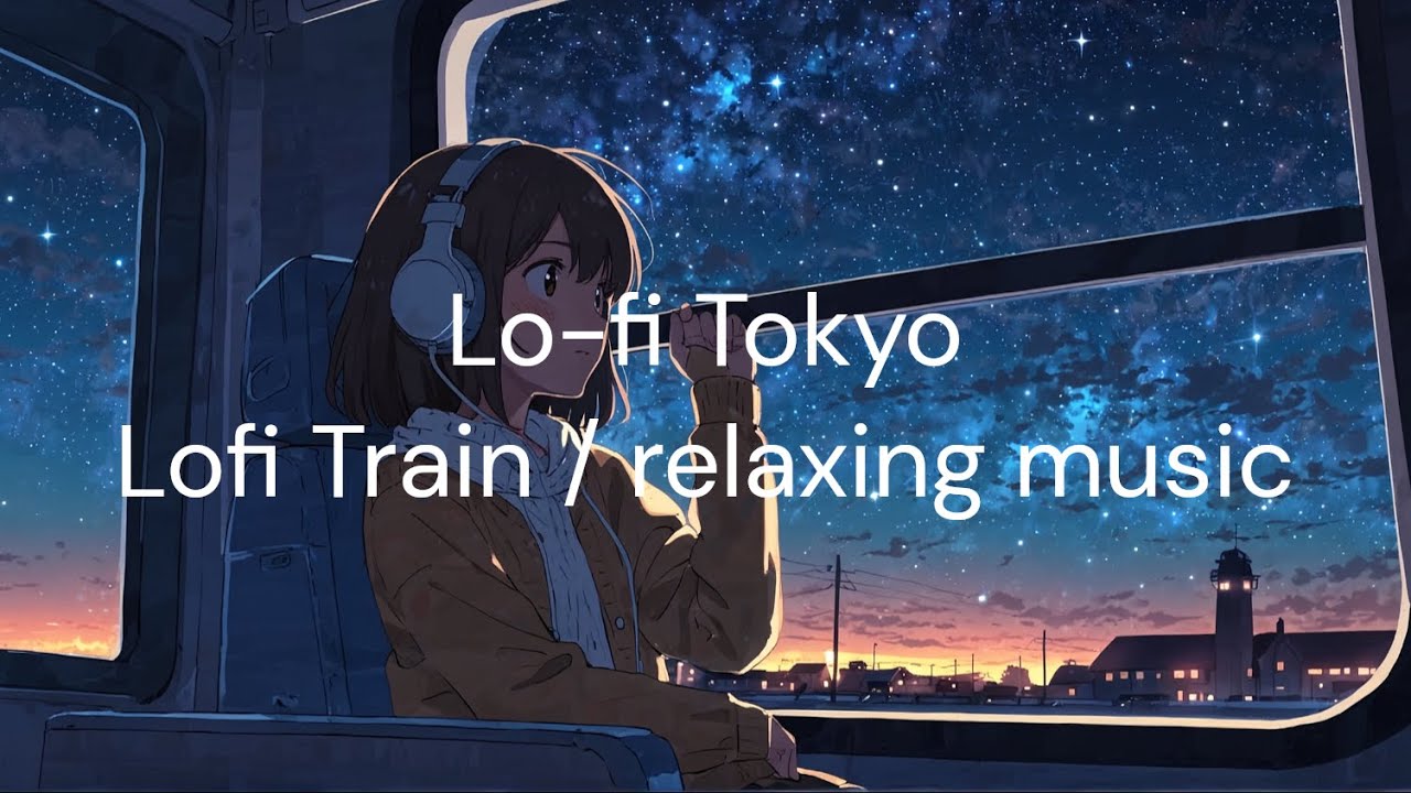 〈90min〉Lofi train /Relaxing music 作業用 勉強用