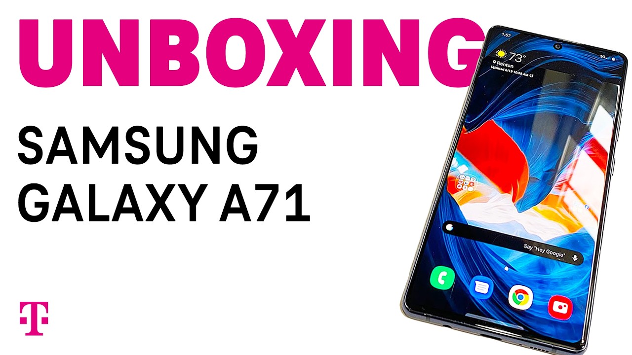 Samsung Galaxy A71 5G Phone Unboxing | T-Mobile