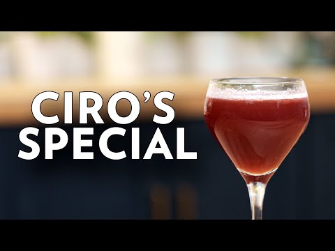 Ciro’s Special – The Educated Barfly