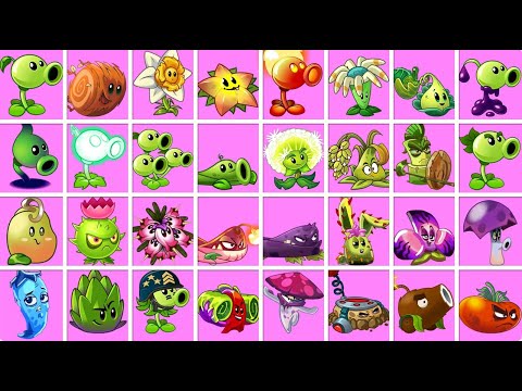 Plants Vs Zombies Battlez PVZ2 - Random 16 Best Team Plants Battlez