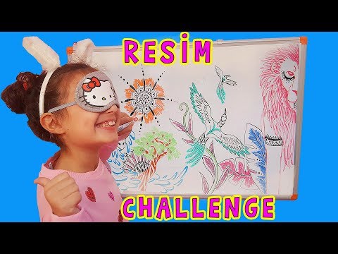 Gözü Kapalı Çizim Yarışması | Eğitici ve Eğlenceli | UmiKids