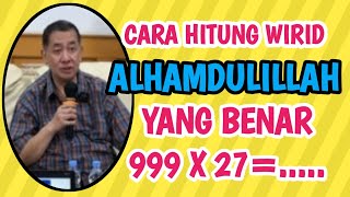 Download lagu CARA MENGHITUNG DZIKIR ALHAMDULILLAH YANG BENAR AGAR CEPAT TERKABUL#rdayofficialhdwisusanto #rday mp3