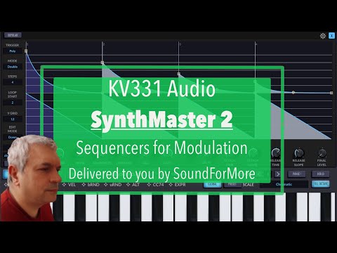 KV331 Audio SynthMaster 2 for iPad - Tutorial Part 7: Sequencers for modulation