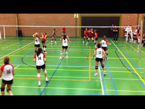 Pex HHC - VC Velden Dames 2 - 3e set 24 -25