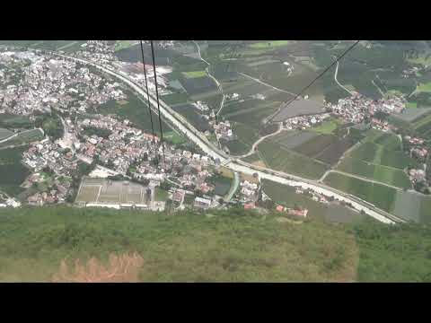 Discesa integrale funivia Doppelmayr "Unterstell" - Naturno - Naturns (BZ) / Seilbahn