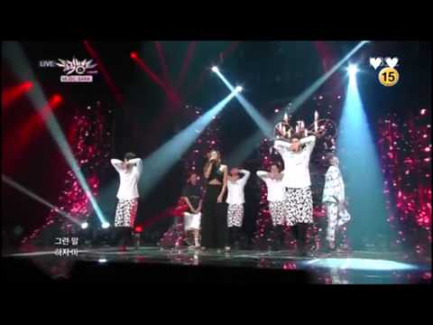 140725 뮤직뱅크 럭키제이 들리니