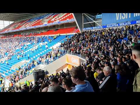 Birmingham City V Cardiff City Away 2022 - Celebrating Jeremie Bela Goal