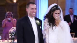 This bride thought her first dance was ruined… y