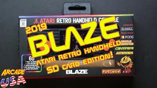 2019 Blaze Atari Retro Handheld (SD card edition!)