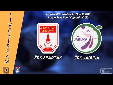 [03.10.2021.] ŽRK "SPARTAK" Debeljača - ŽRK "JABUKA" Jabuka (Full match Livestream)