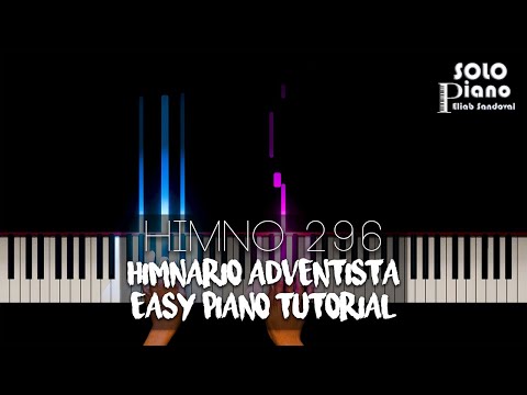 HIMNO 296 - Comprado con sangre por Cristo | Easy Piano Tutorial + Partitura