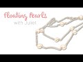 DIY Floating Pearl Chain Necklace Easy Elegant Jewellery Tutorial