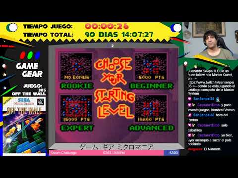 GGMM 385 Off The Wall (Unreleased) - GGMM 386 WildSnake (Unr) - Parte 1 - Game Gear Micro Mania