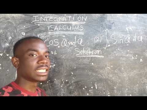 Integral of Cosx and Sinx(Basic MSM 112)