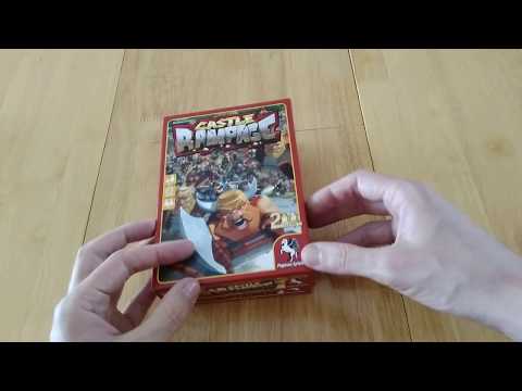 Castle Rampage unboxing, how to play and review