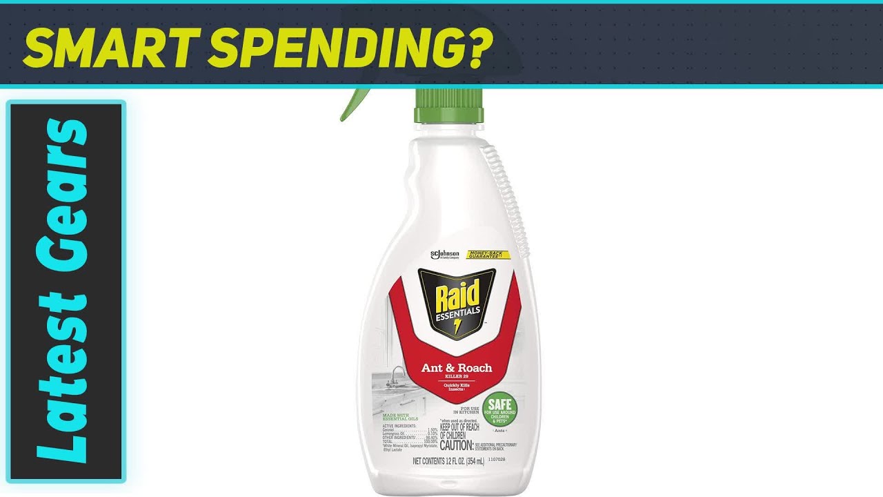 Raid Essentials Ant & Roach Killer: Effective & Safe?