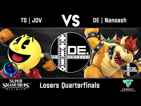 TS | JDV (Pac-Man) vs DE | Nanoash (Bowser) - Losers Quarterfinals - Domino Effect: Pop-Up