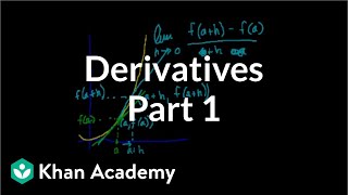 Calculus: Derivatives 1